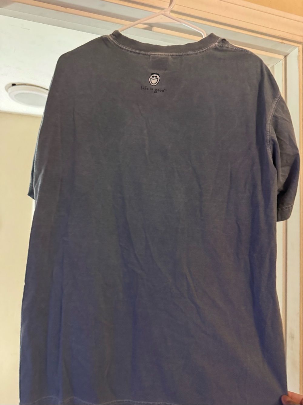 Life Is Good Men’s Short-Sleeve Tee — Dark Gray Life is Good